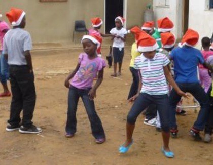 Kerst vieren in Lesotho